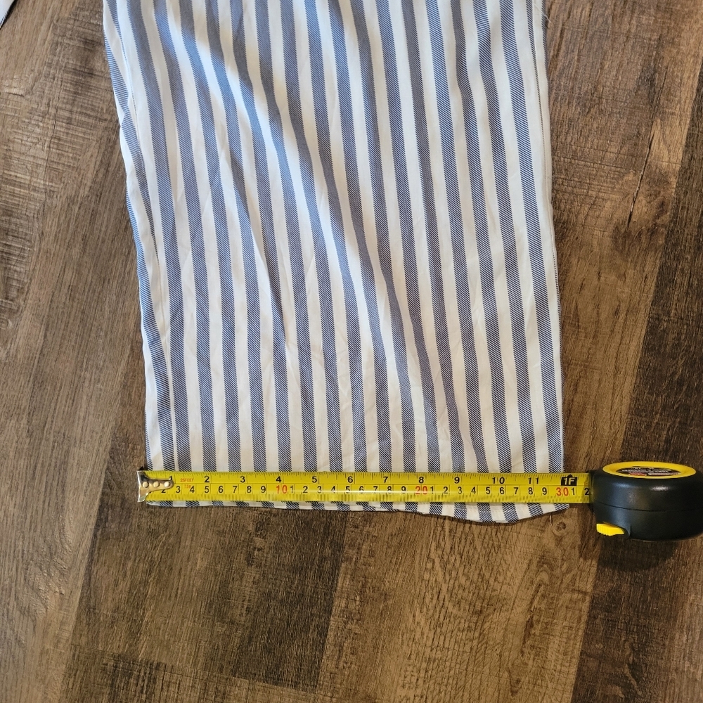 Speechless Blue and White Striped Jumpsuit with Spaghetti Straps - Picture 9 of 12